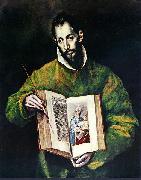 Hl. Lukas als Maler El Greco